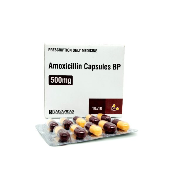 AMOXICILLIN CAPSULES BP 500MG 3