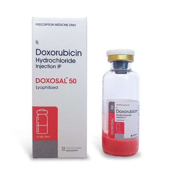 Doxorubicin Injection 50 mg Injection de doxorubicine 50 mg Inyección de doxorrubicina 50 mg Injeção de doxorrubicina 50 mg