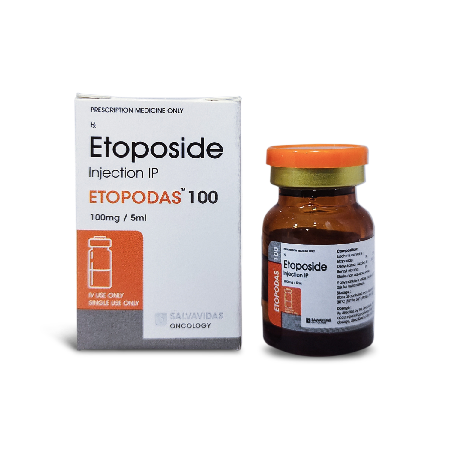 Etoposide Injection 100 mg Étoposide injectable 100 mg Injeção de Etoposido 100 mg Étoposide injectable 100 mg