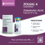 Zoledronic acid injection 4 mg