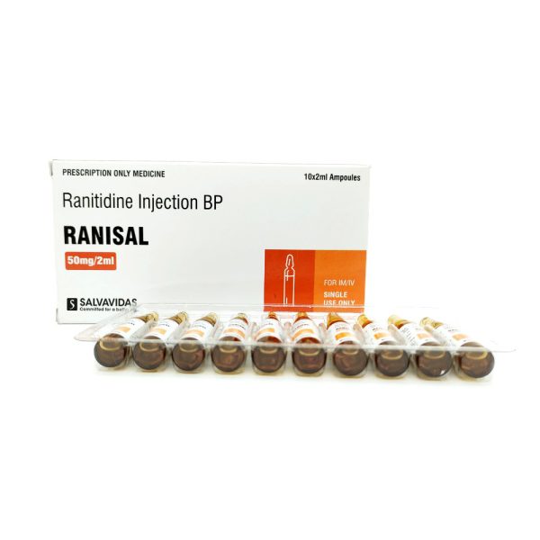 Ranitidine Injection 50mg 2ml