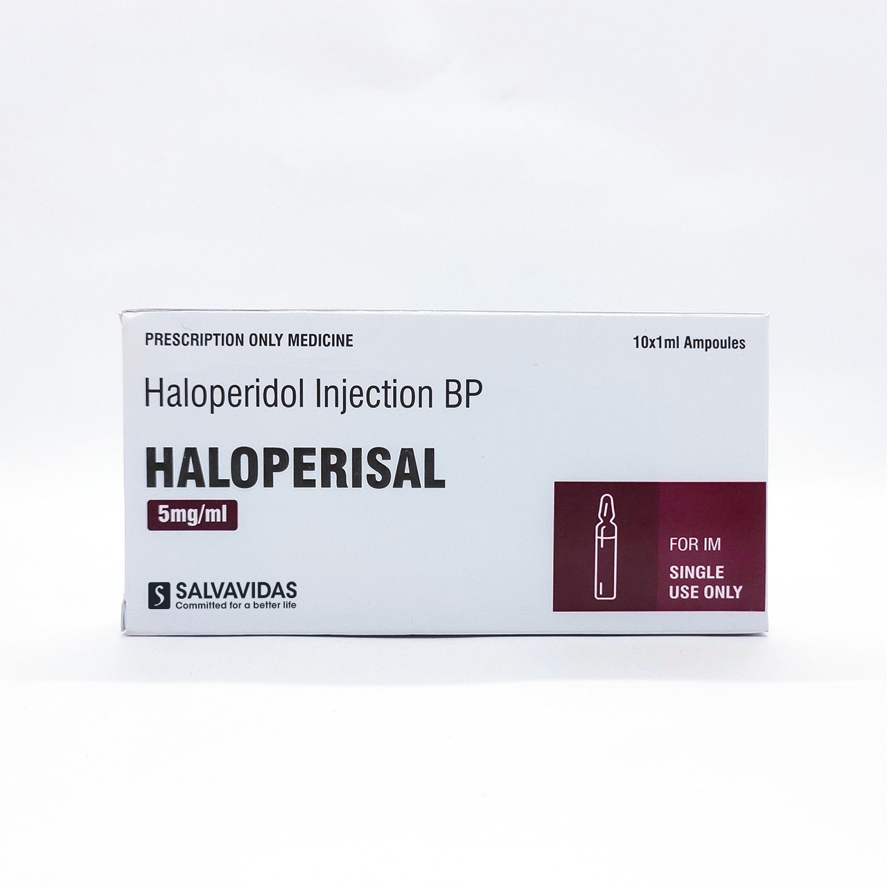 Haloperidol injection BP Salvavidas Pharma