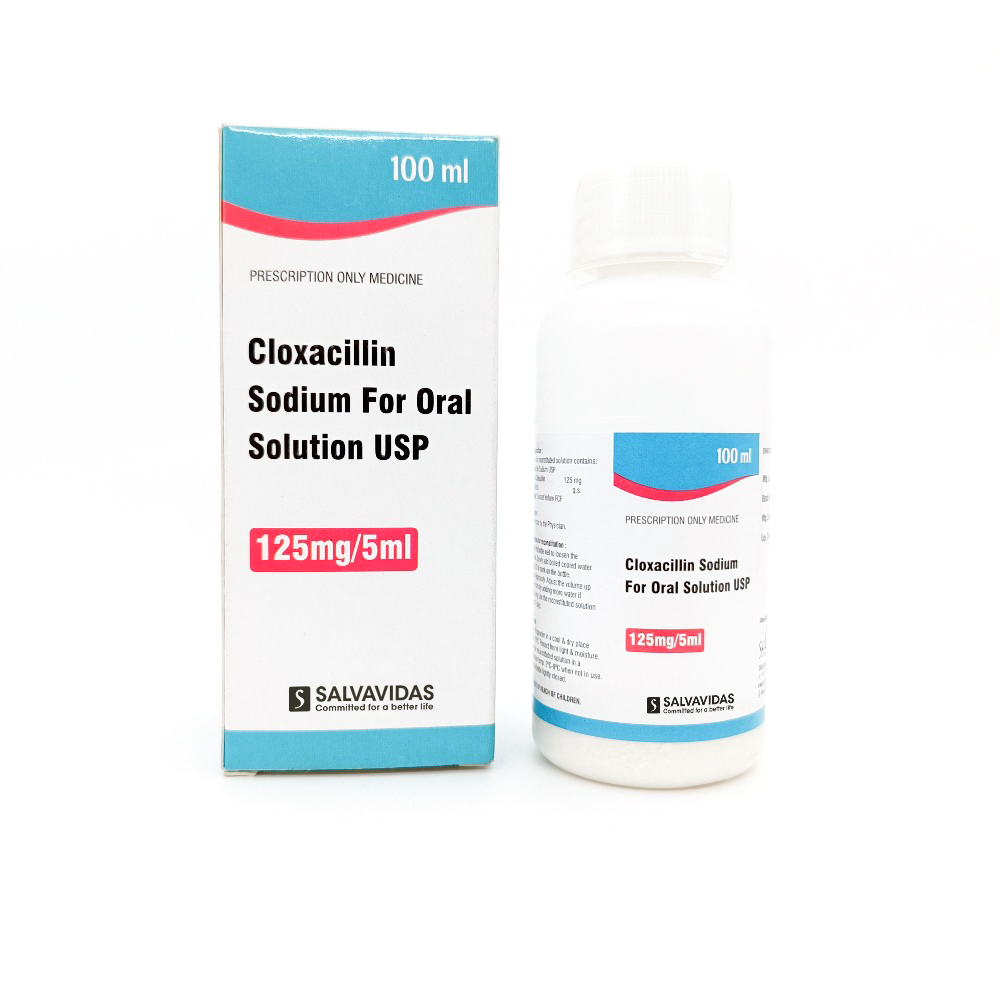 Cloxacillin Sodium for oral solution USP
