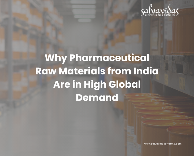 Why Pharmaceutical Raw Materials from India Are in High Global Demand