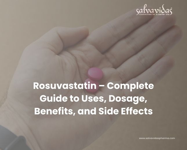 Rosuvastatin – Complete Guide to Uses, Dosage, Benefits, and Side Effects