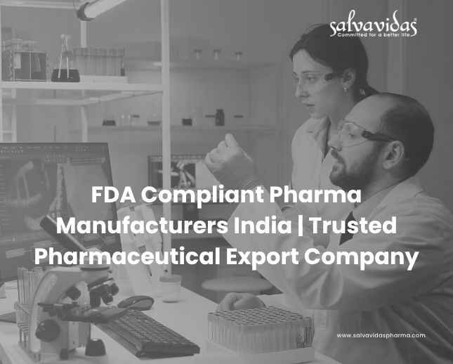 FDA Compliant Pharma Manufacturers India